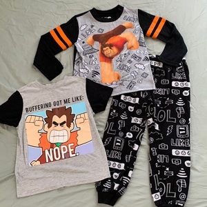 Disney Wreck It Ralph PJ and tee set